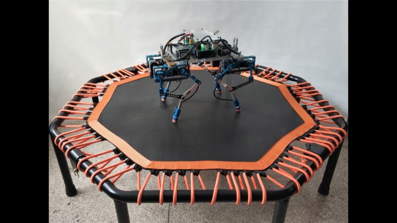 Jumping Dog robot YouTube