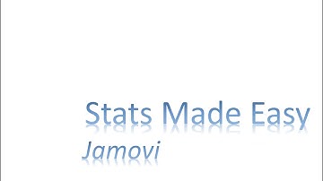 Working with Variables in Jamovi