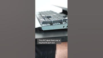 HOMCOM Computer Desk with Keyboard Tray, CPU Stand, Writing Desk with Drawers, Black