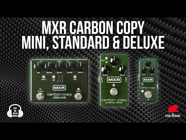 【半ジャンク？】MXR Carbon Copy mini MXR® CARBON COPY® MINI ANALOG DELAY - Dunlop