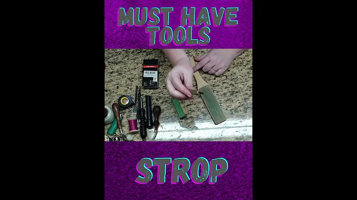 Tools on My Bench - Strop