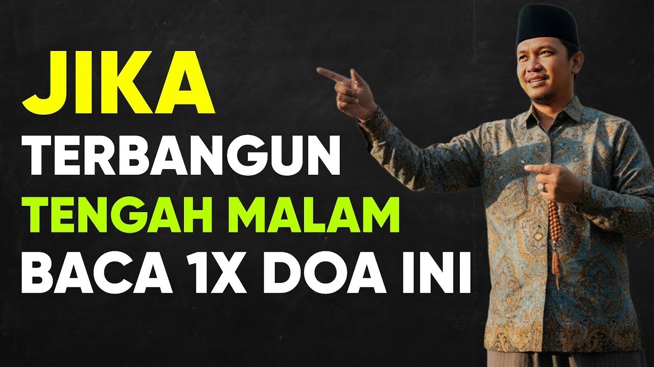 Jika Terbangun Tengah Malam Baca 1x Doa Ini, Maka Semua Hajatmu Akan Allah Kabulkan, Amalan Mustajab
