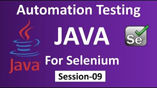 Automation Testing | JAVA | Session-9   #java  #selenium