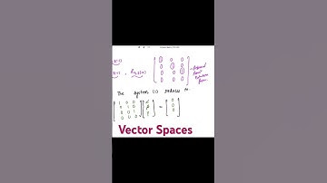 Vector Spaces in Linear Algebra #linearalgebra #csirnetmaths #csirnetmaths #viralmathematics