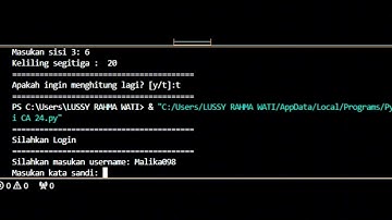 PROJECT UAS - PROGRAM MENGHITUNG BANGUN DATAR - Tugas Logika Algoritma & Pemograman 1