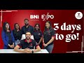 BNI Expo - 3 days left