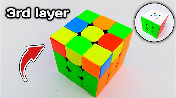 Solve Rubik’s Cube | Third Layer Solution | তৃতীয় লেয়ার সমাধান | 3x3x3 Cube | Fatin Israk Seyam