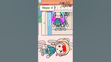 😭We played Squid Game to save our Daughter😭PART-4#tocaboca #tocalifeworld #shorts