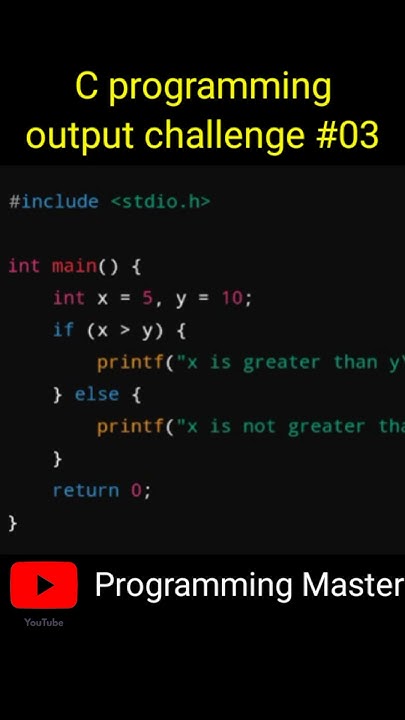 C programming challenge 03 #cprogramming #programing # ...