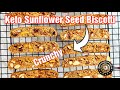 HOW TO MAKE KETO SUNFLOWER SEED BISCOTTI | EGGLESS &amp; DAIRY FREE OPTIONS | CHEAP | FIRM &amp; CRUNCHY