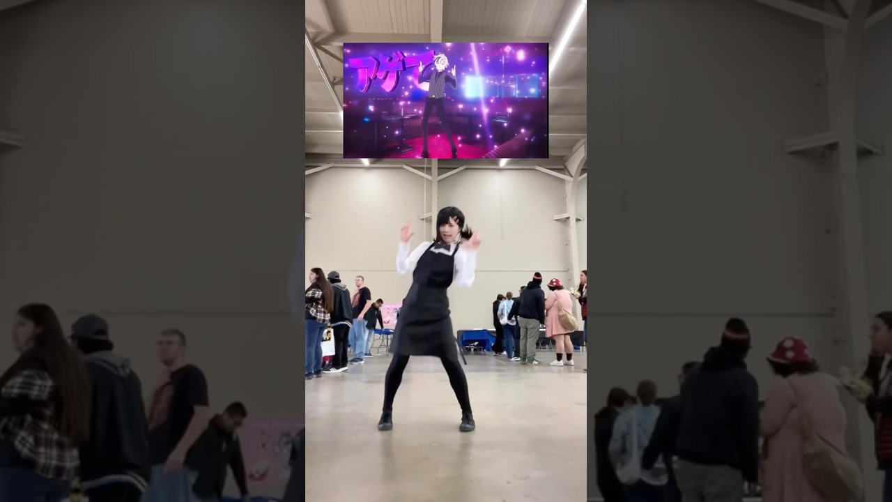 tried dancing ITTAN STAY TONIGHT while in Kobeni cosplay 🥹👉👈