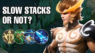 SUN FULL SLOW BUILD IS 101% ANNOYING (skill 2 slow does stack w/ these item) | SUN MOBILE LEGENDS