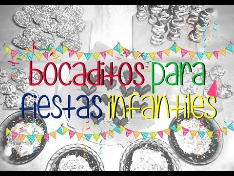 5 Ideas de "Bocaditos pára fiestas infantiles" by Gaby EVP