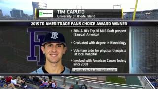 Rhody Baseball - Tim Caputo's Fan's Choice Award Presentation on ESPN