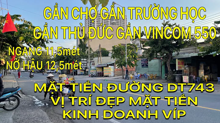561m2 MẶT TIỀN ĐƯỜNG ĐT743 - CHỦ NGỘP BÁN RẺ CĂN NHÀ MẶT TIỀN KINH DOANH VÍP GIÁ RẺ ĐẦU TƯ