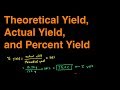 How to Find Actual Yield, Theoretical Yield, and Percent Yield