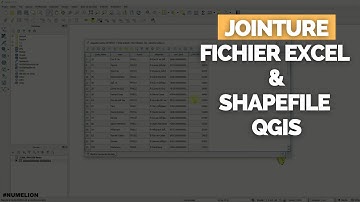 Créer une Jointure Fichier Excel et une Carte Shapefile QGIS [GEOMARKETING & STATISTIQUES]