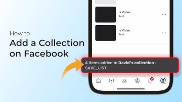 Hoe voeg ik een verzameling toe op Facebook?