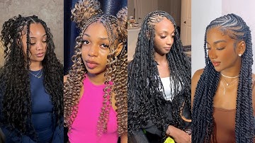 🔥2026 Best Braids Inspo Compilation‼️#1million #viral #braids #hairstyles #2026 what’s your favourit