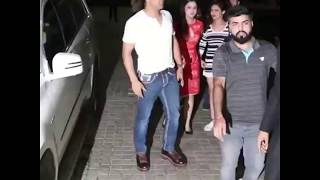 Salman Grand entry Race 3 Screening