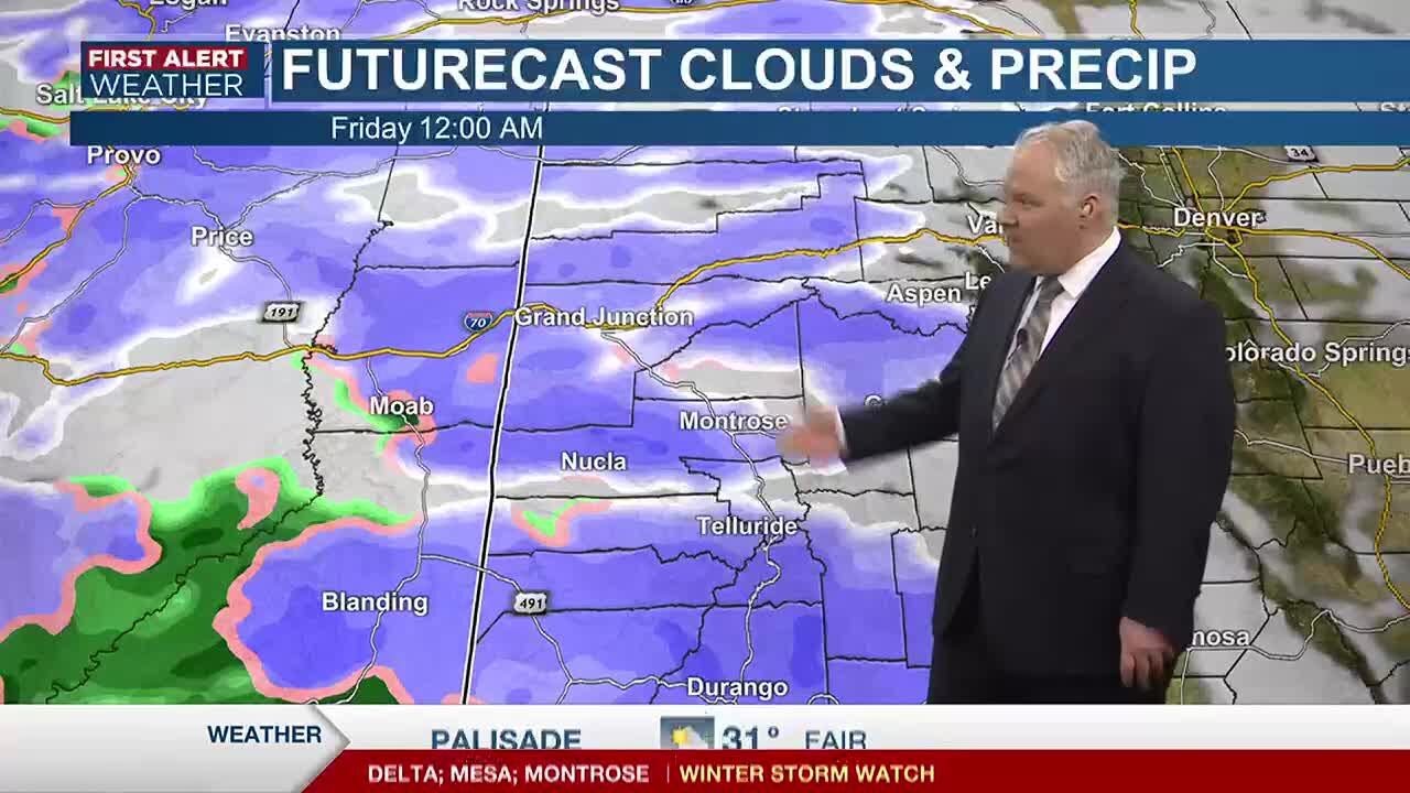 FIRST ALERT: Rain and snow increasingly likely Thursday night & Friday ...