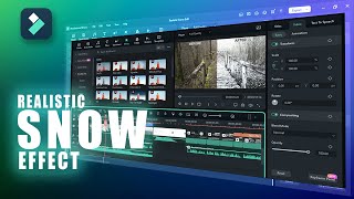 FILMORA Realistic Snow Effect