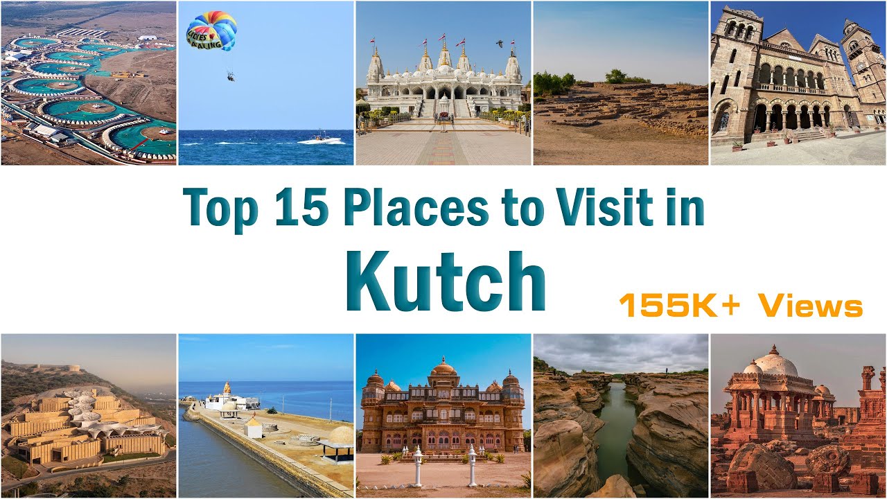 Top 15 Tourist Places in Kutch | Bhuj | Gujarat
