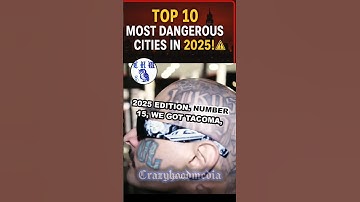 🔴Top 15 Most Dangerous Cities of 2025! 🔥You Won’t Believe #1! 😱 #top15 #gangsta #hoodvlogs #crime