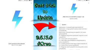 How to update Oreo 9.5.13 on Redmi note 5 pro || Best trick to update 9.5.13