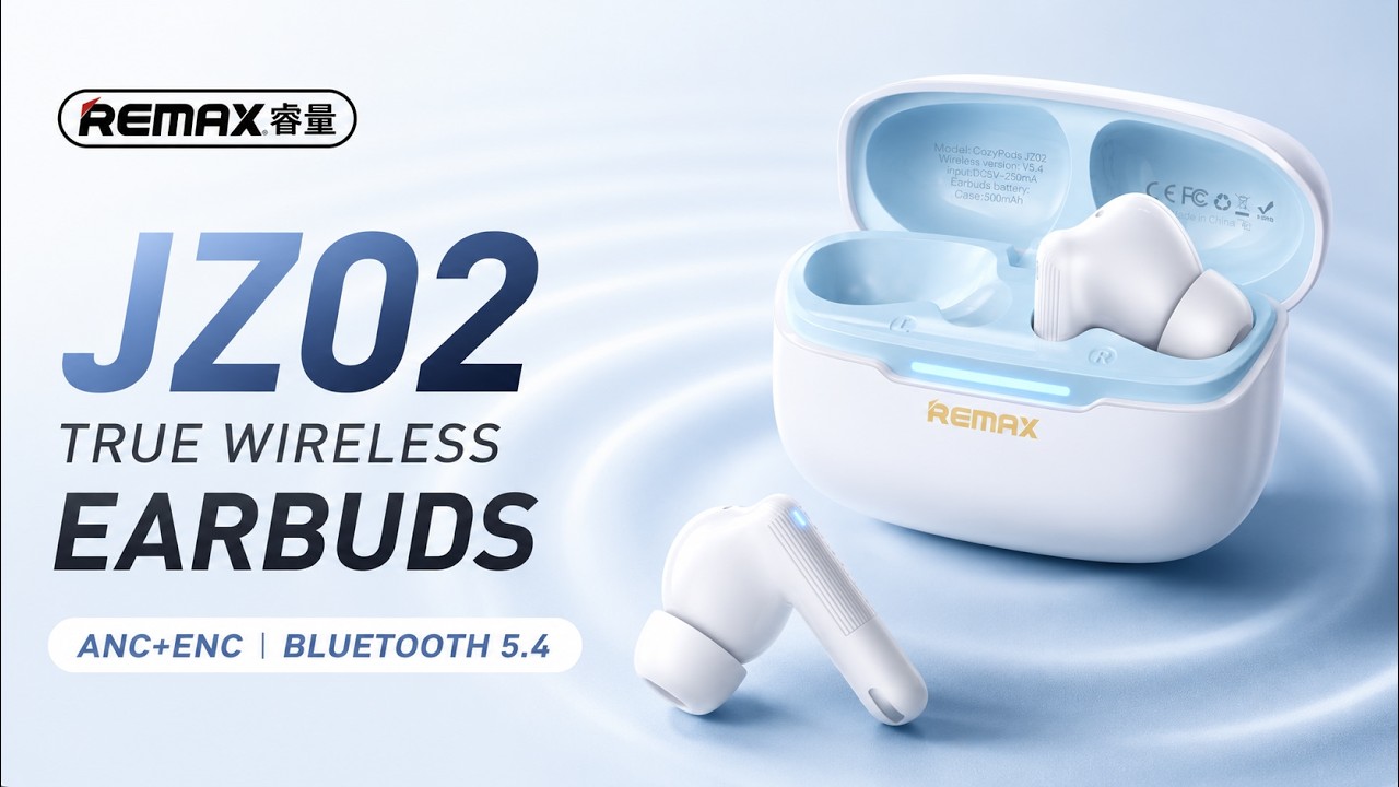 Remax CozyPods JZ02 Wireless Earbuds Active Noise Cancellation (ANC)