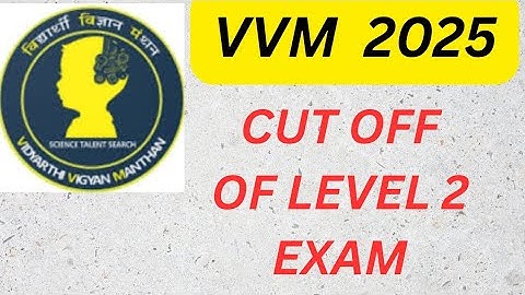Cutoff of level 2 exam of VVM district level.#cutoff #vvm2025 #level2exam #preparation #districtleve