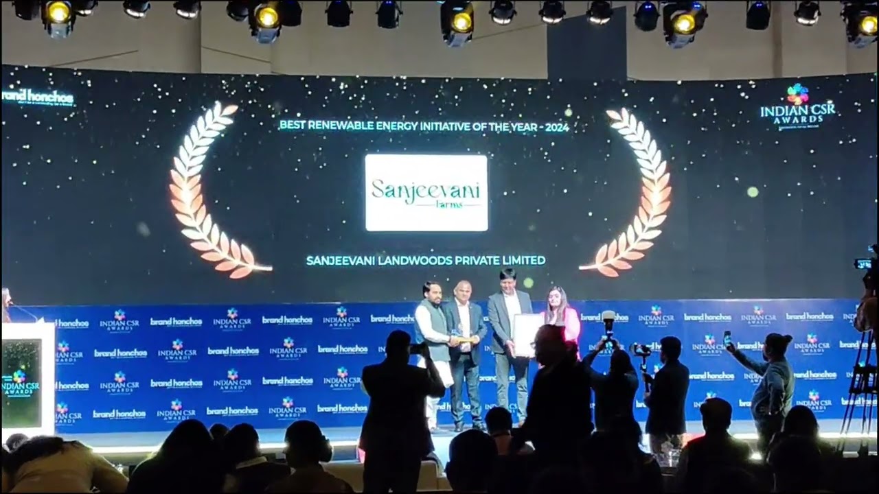 Sanjeevani Farms Wins Indian CSR Award 2024 for Best Renewable Energy Initiative
