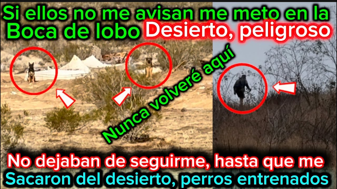 Desierto, peligroso, me siguieron hasta que me sacaron algo, tenía escondido