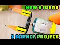 3 science project// making tractor// battery project// dc motor