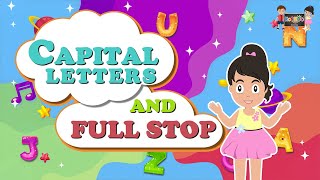 Capital Letters and full Stops|Capital Letters and full Stops for kids|KooBoo| English Kids Learning