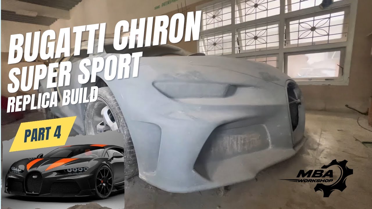 replica bugatti chiron super sport build || PART4