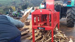 Afiladora de piquetes BILAN PU/ appointeuse de pieux/post pointers/pfahlanspitzer