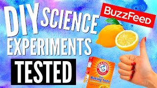 BuzzFeed DIYs TESTED! Science Experiments You NEED To Try!