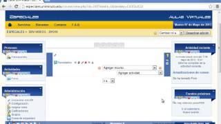 Configuracion del Aula Virtual
