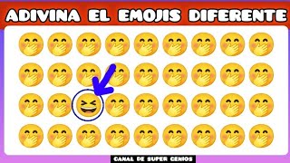 Adivina el emojis diferente nivel fácil, medio y difícil. (Acertijos). CANAL de súper genios.