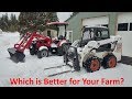 Skidsteer or Tractor: Which is Better for Your Farm?