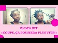 🇨🇮 Comment couper les pointes abîmées / CHEVEUX CRÉPUS / Valèh Té