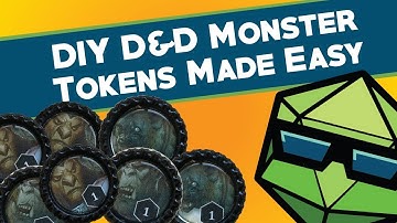 Dungeons and Dragons Monster Tokens Made Easy