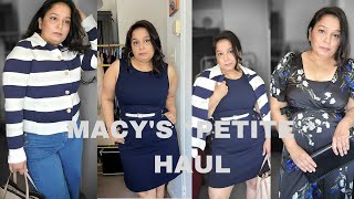 My MACY'S *PETITE* HAUL | COLLECTION 2023  | #style #petite #fashion #spring #tommyhilfiger #dkny