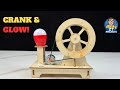 How to Make a Hand Crank Generator | DIY Science Kit Experiment