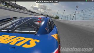 Kyle Busch camera angle test in iRacing