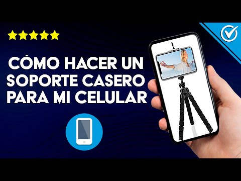 Cómo Hacer un Soporte Casero para mi Celular o Móvil con Materiales Reciclados