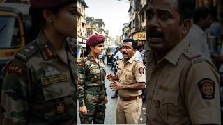 Army Colonel Ko Traffic Checking Ke Dauran Police Ne Roka youtubeshorts ytshorts shorts