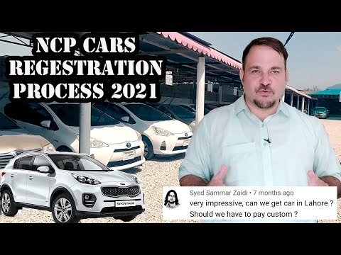 Non Custom Paid Cars Registration Process 2021 Complete Details | NCP Cars | Amnesty scheme | MIK