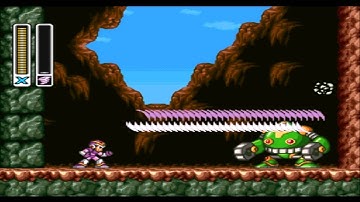 Mega Man X 100% walkthrough - Part 7: Sting Chameleon Stage